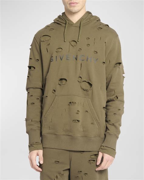 givenchy hoodie etsy|Givenchy men's destroyed hoodie.